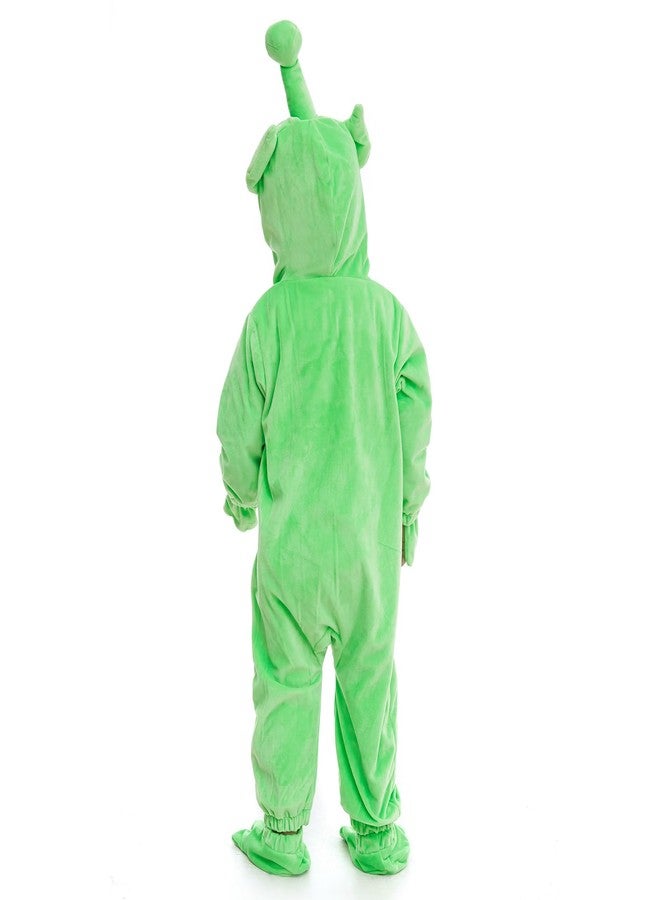 HSCTEK Toddler Alien Costume, Baby Alien Cosplay Boys Girls, Infant Halloween Onesie Costume Newborn 2-3T - Image 4